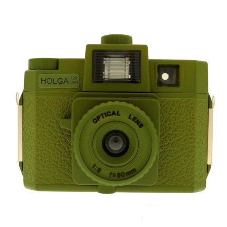 Aparat lomograficzny Holga 120 CFN Green