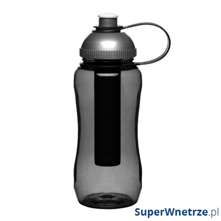 Butelka plastikowa z wkładem na lód 0,52 l Sagaform Picnic szara