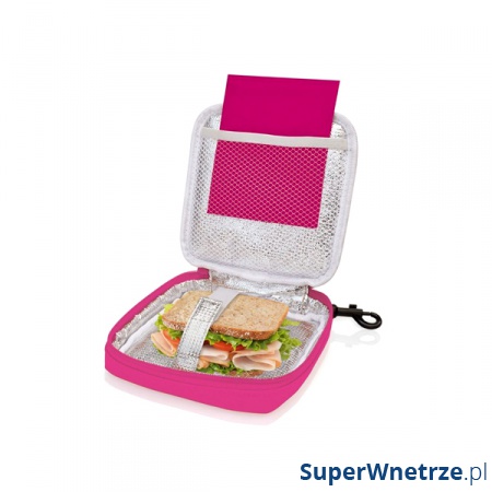 Lunch Bag na kanapkę Iris Infantil różowy