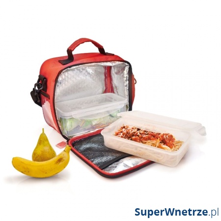 Mini Lunch Box Iris School czerwony