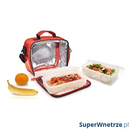 Mini Lunch Box Iris School czerwony