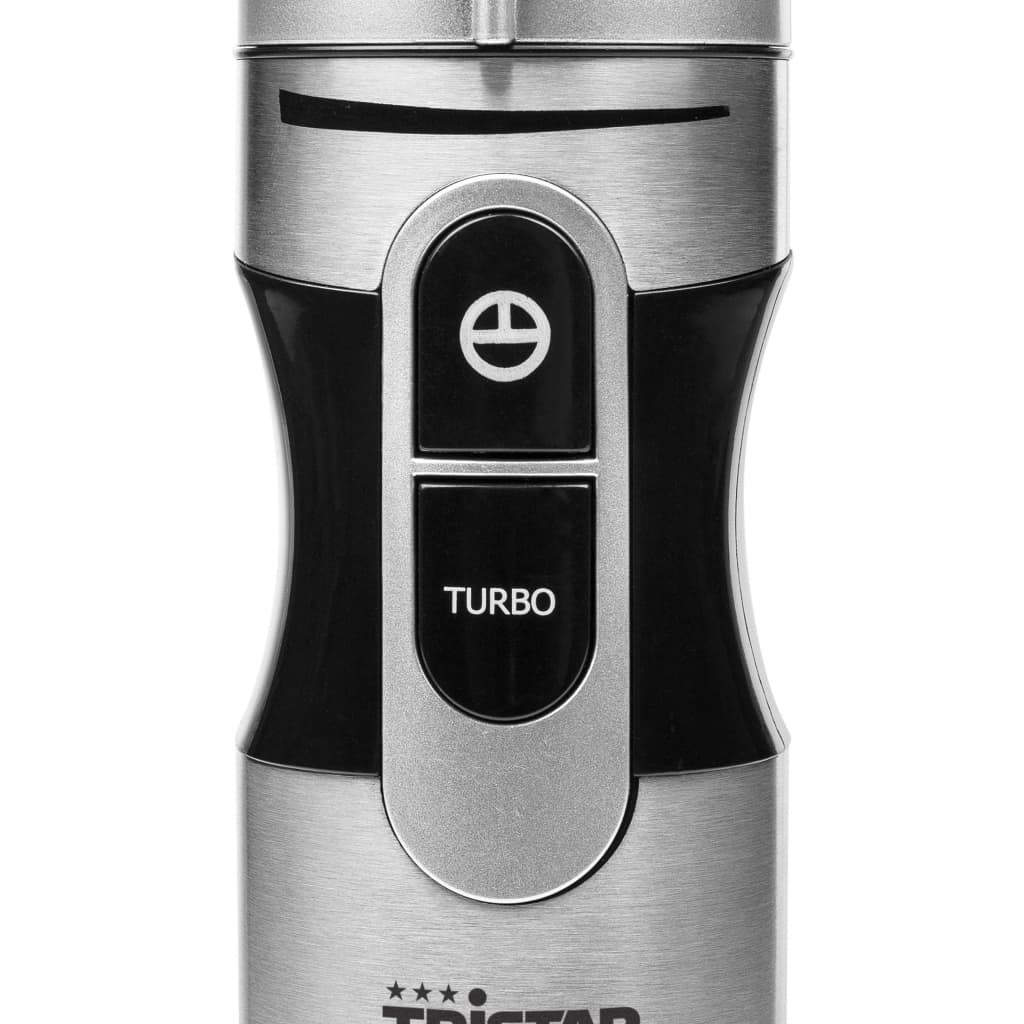 Buy Tristar MX-4829 Hand-held blender 1000 W with graduated beaker,  stepless speed control, Turbo function Stainless steel